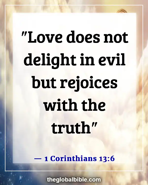 Bible Verses About Love and Trust in Marriage (1 Corinthians 13:6)