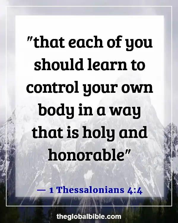 Bible Verse About Friendship Between Man and Woman (1 Thessalonians 4:4)