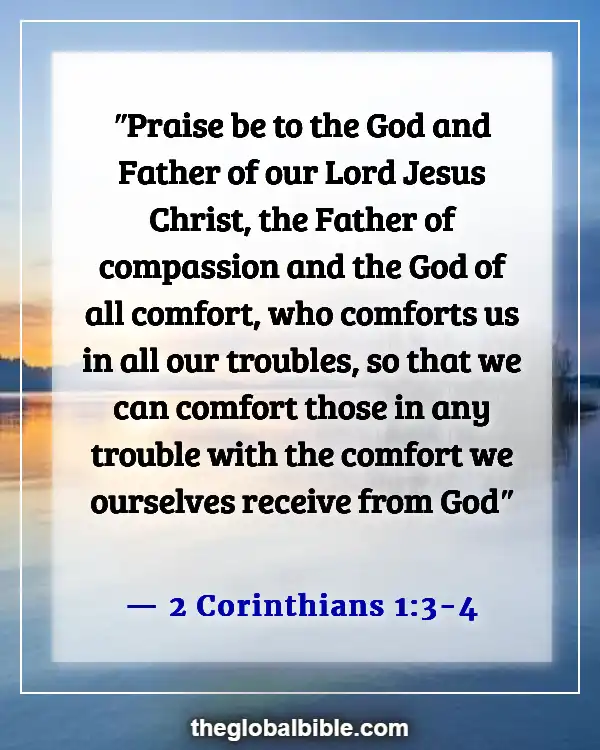 Bible Verses About Crying Out To God For Help (2 Corinthians 1:3-4)