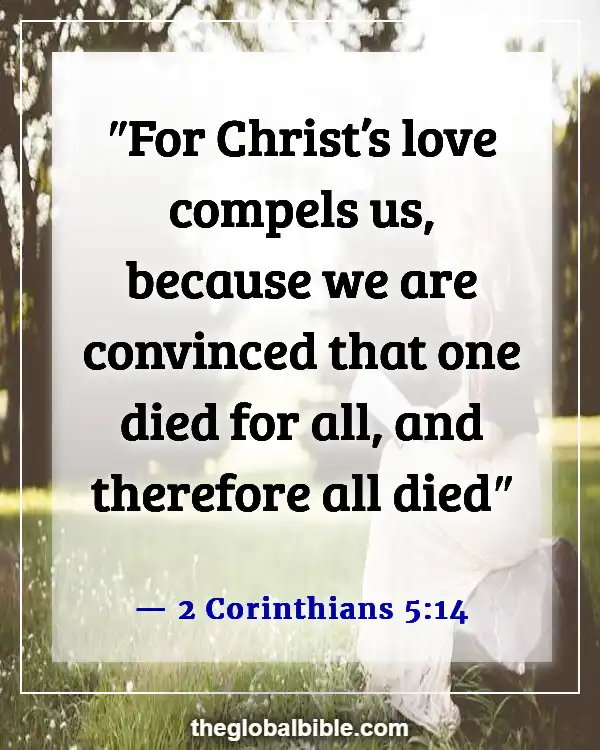 Bible Verse That Says God’s Love Never Fails (2 Corinthians 5:14)