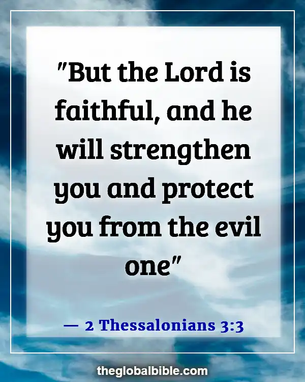 Bible Verses About God Leading Your Path (2 Thessalonians 3:3)