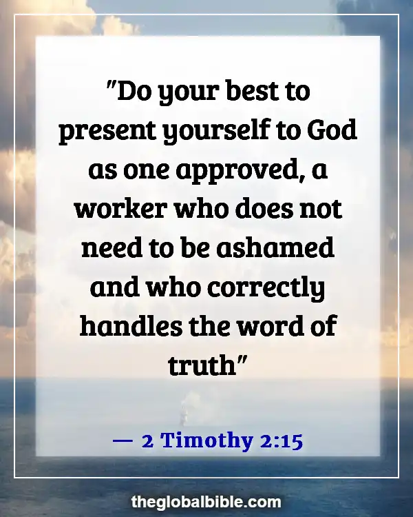 Fill Your Mind With the Word of God Bible Verse (2 Timothy 2:15)