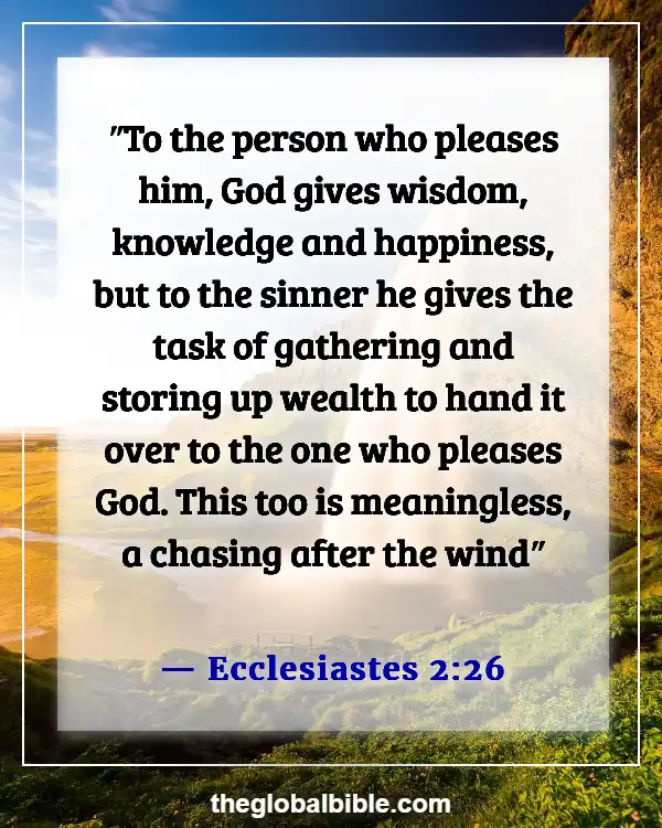 Bible Verses That Talks About Wise Woman (Ecclesiastes 2:26)