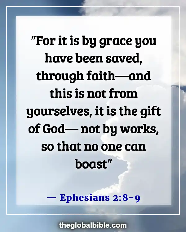 Bible Verses About Leading Others to Christ (Ephesians 2:8-9)