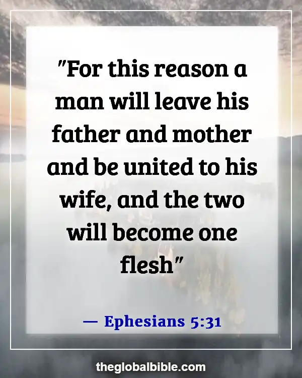 Bible Verses About Love Between a Man and a Woman (Ephesians 5:31)