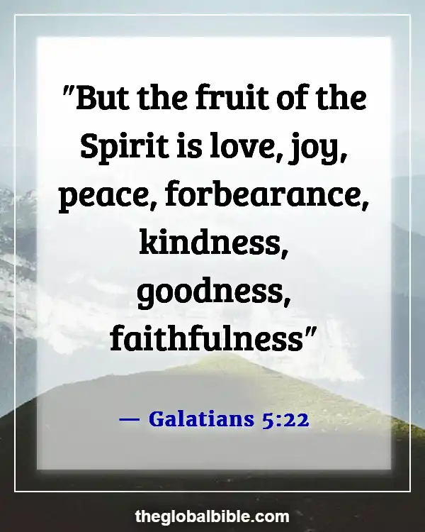 Bible Verses About Peace In The Presence Of God (Galatians 5:22)