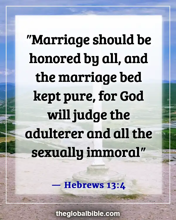 Bible Verses About Love and Trust in Marriage (Hebrews 13:4)