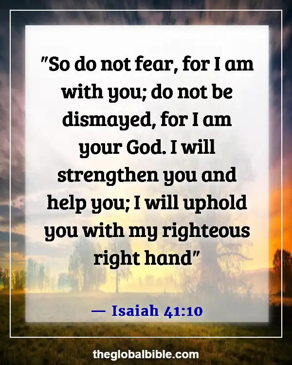 Bible Verses That Help Overcome Anxiety and Depression (Isaiah 41:10)