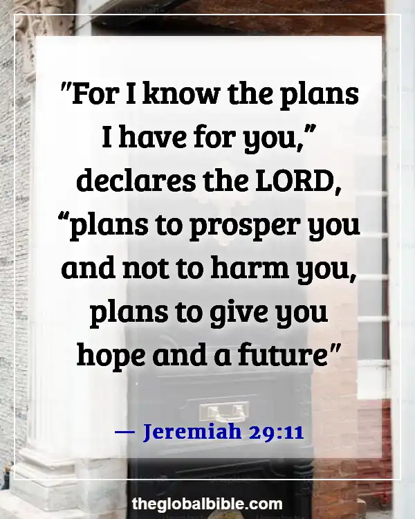 Bible Verses About Overthinking in Relationships (Jeremiah 29:11)