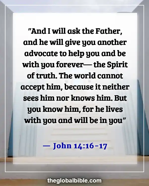 Bible Verse When God Is With You (John 14:16-17)