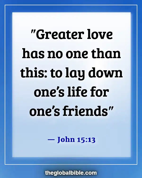 Bible Verse That Says God’s Love Never Fails (John 15:13)