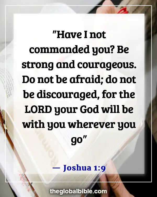 Bible Verses About Love and Trust in God (Joshua 1:9)