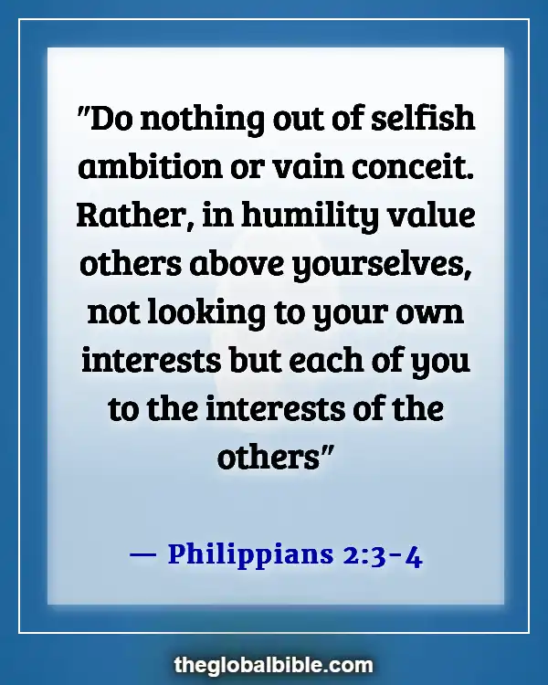 Bible Verses About Relationships and Friendships (Philippians 2:3-4)