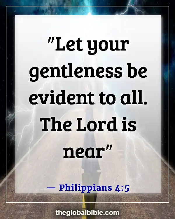 Bible Verses About Being Ready for the Coming of the Lord (Philippians 4:5)