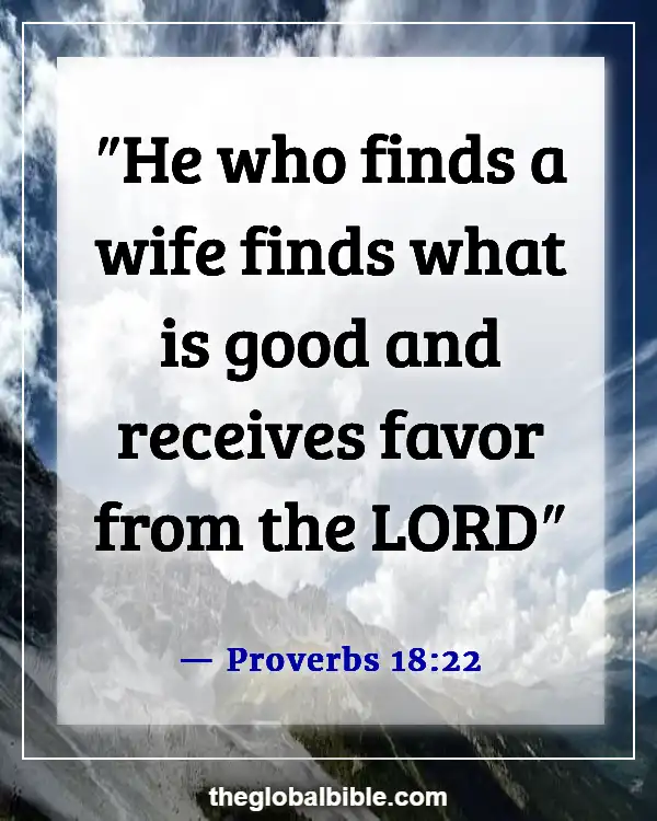 Bible Verses About Finding And Choosing A Good Woman (Proverbs 18:22)