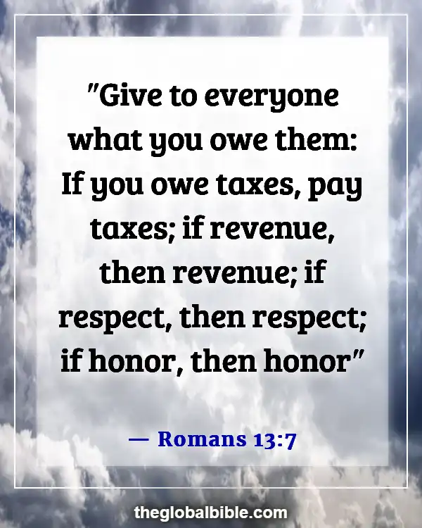 Bible Verses to Show Appreciation for a Pastor (Romans 13:7)