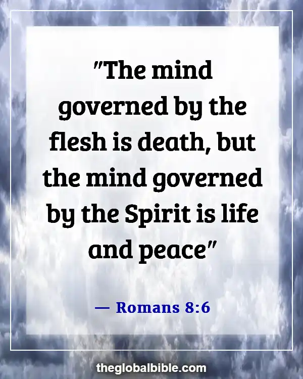 Bible Verses About Peace In The Presence Of God (Romans 8:6)