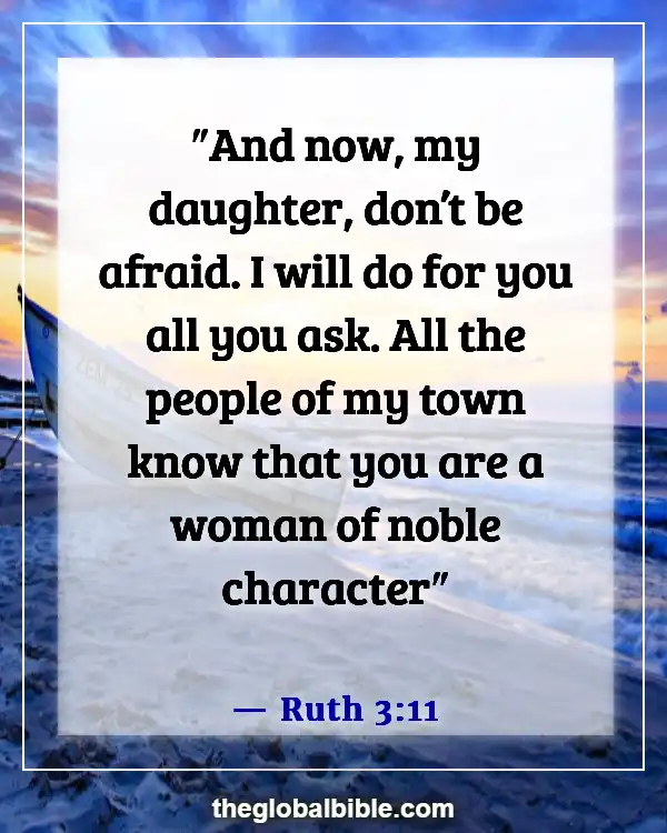 Bible Verses About Finding And Choosing A Good Woman (Ruth 3:11)