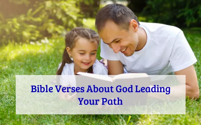 Bible Verses About God Leading Your Path